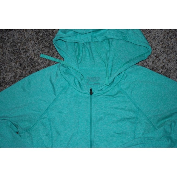 Patagonia Women's Hoodie – Size M – Green Full Zip Lightweight Outdoors - Picture 3 of 5